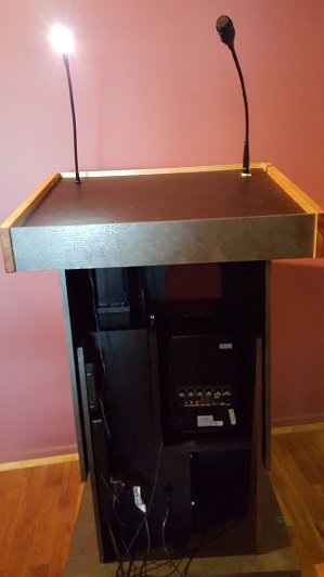 Height Adjustable Lectern